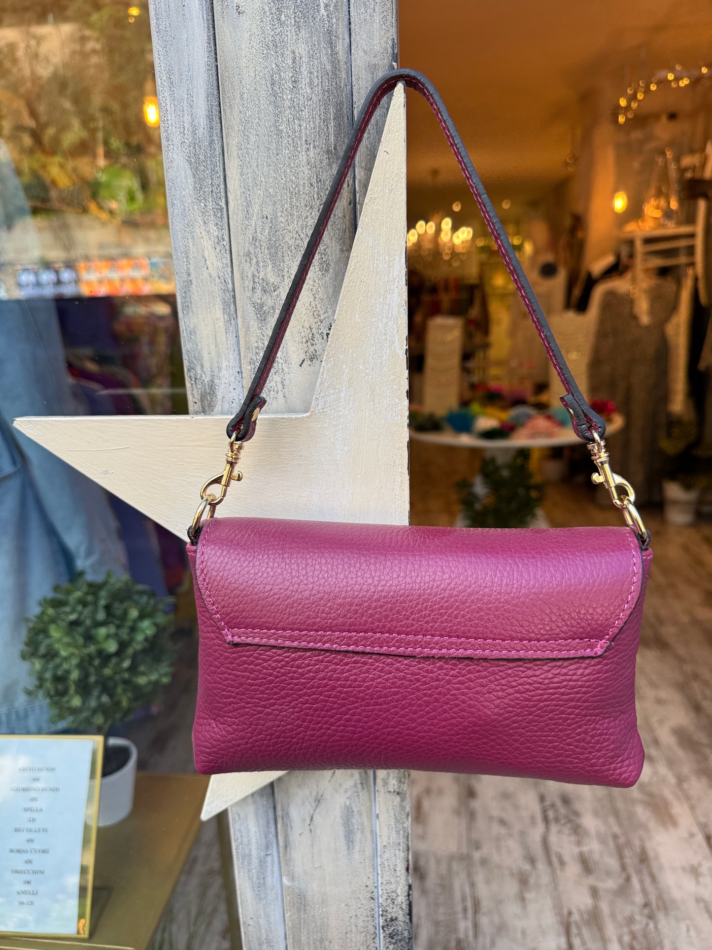 MINI BAG IN PELLE