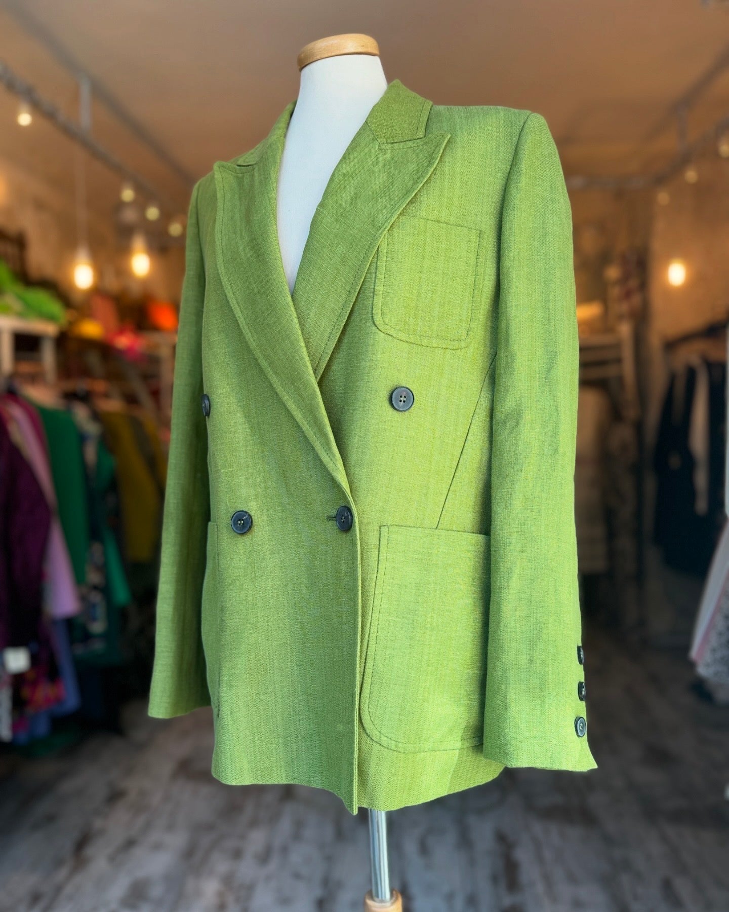 BLAZER OVER PHISIQUE DU ROLE VERDE
