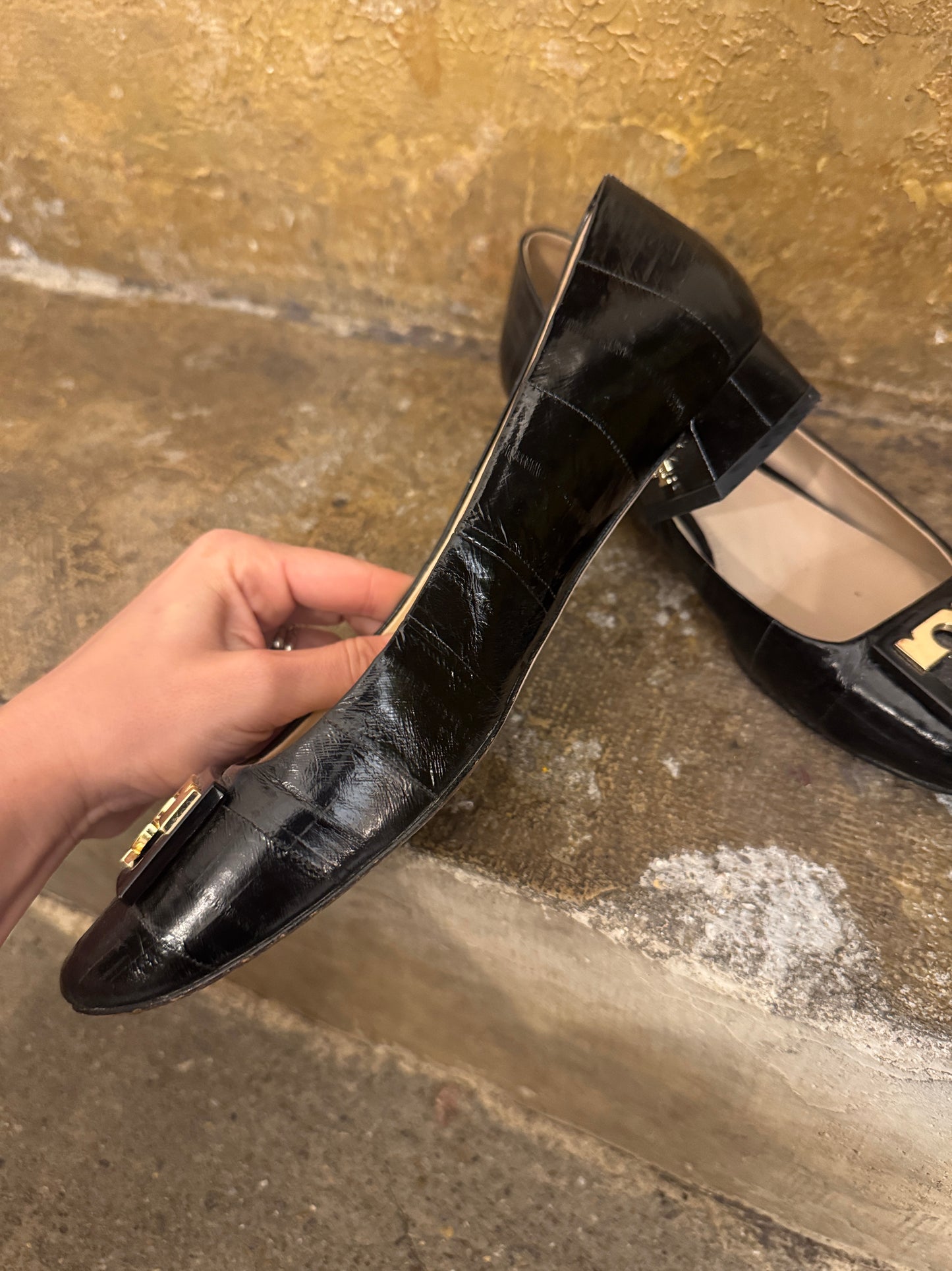 DECOLLETÈ TORY BURCH NERO