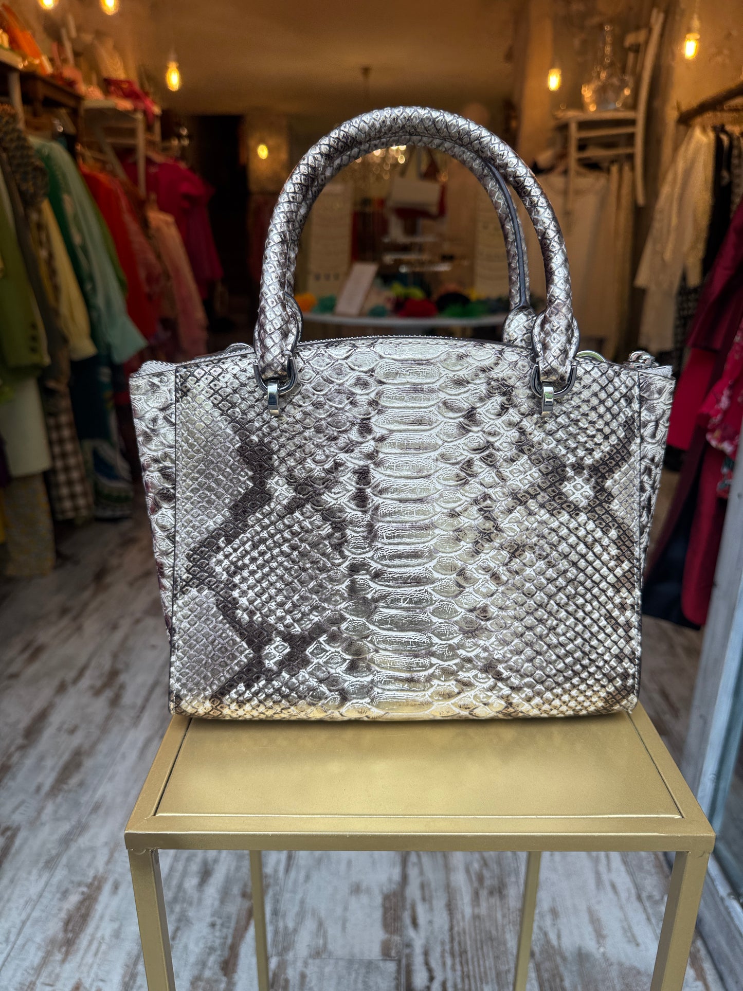 BORSA MICHAEL KORS STAMPA PITONE
