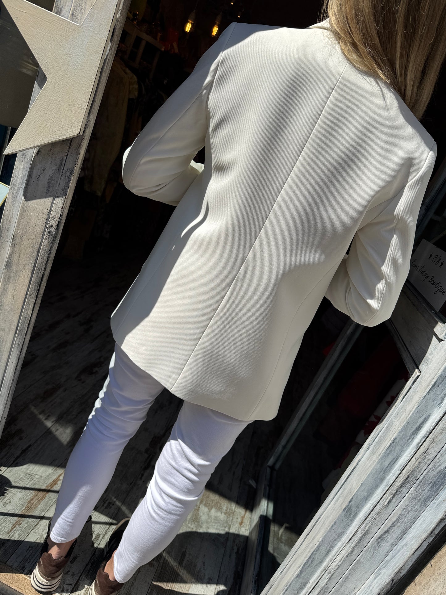 BLAZER GESTUZ BIANCO