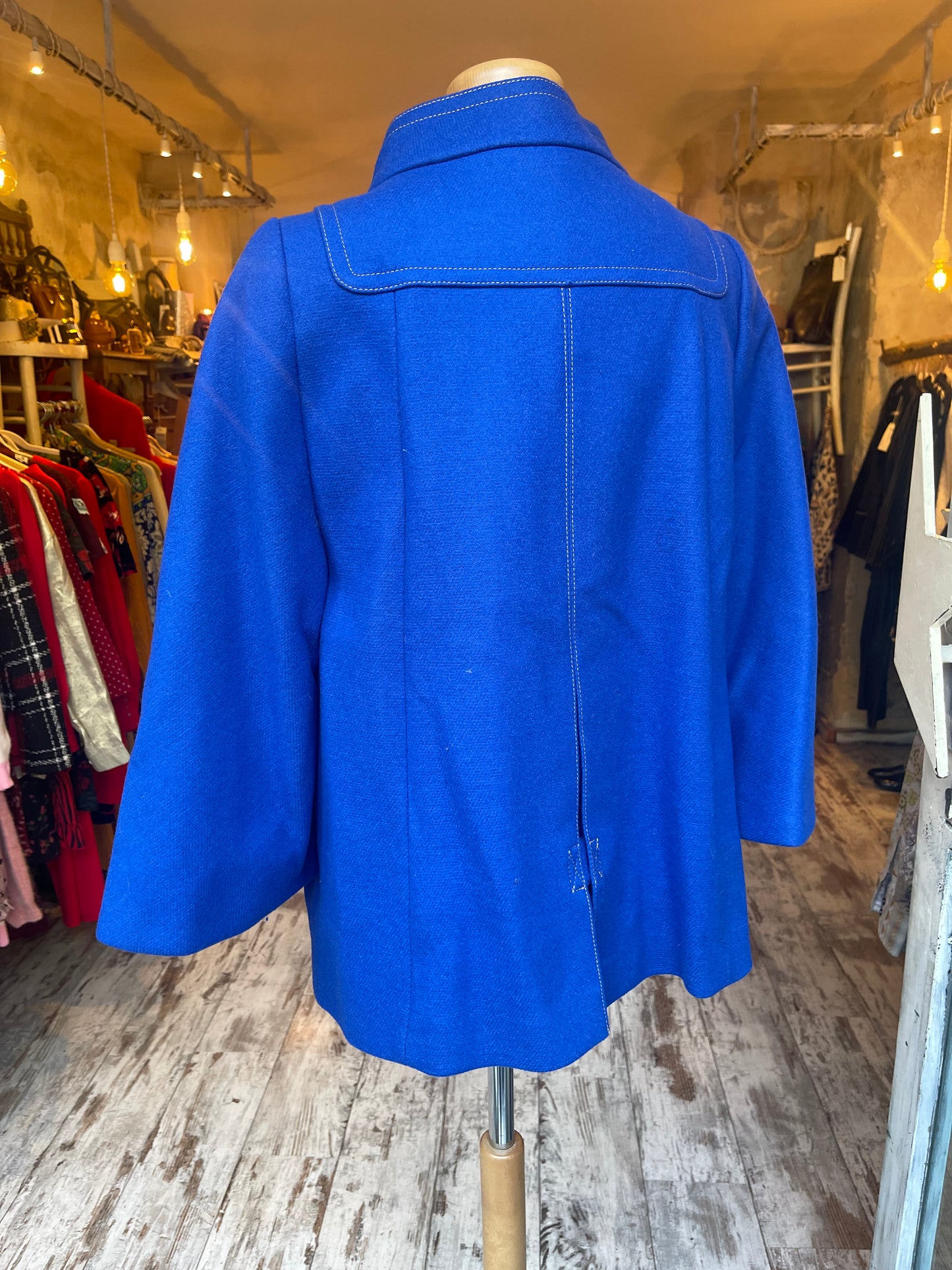 GIACCA MANTELLA FAY BLU ELETTRICO