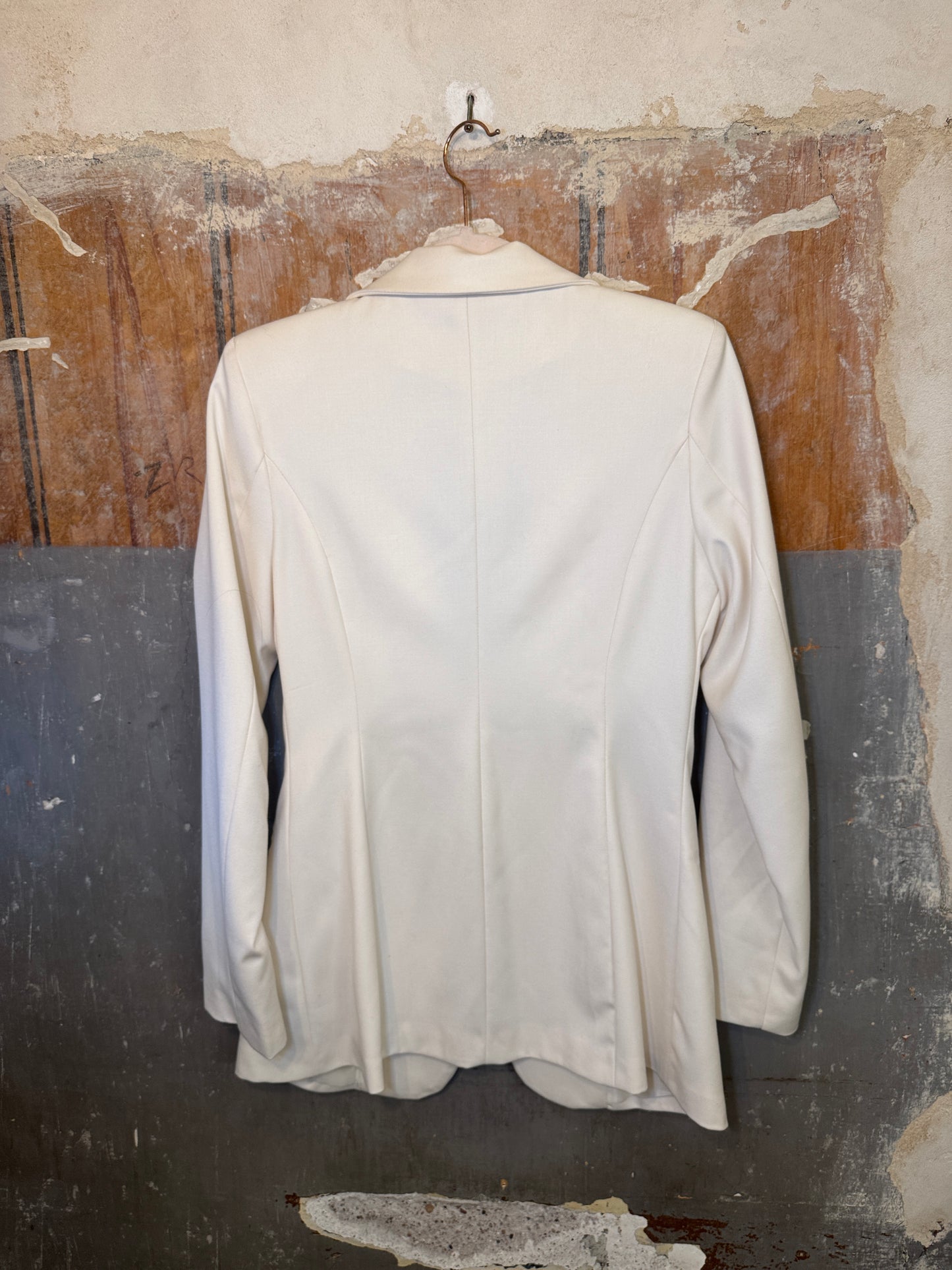 NEW COLLECTION - BLAZER LUNGO PANNA