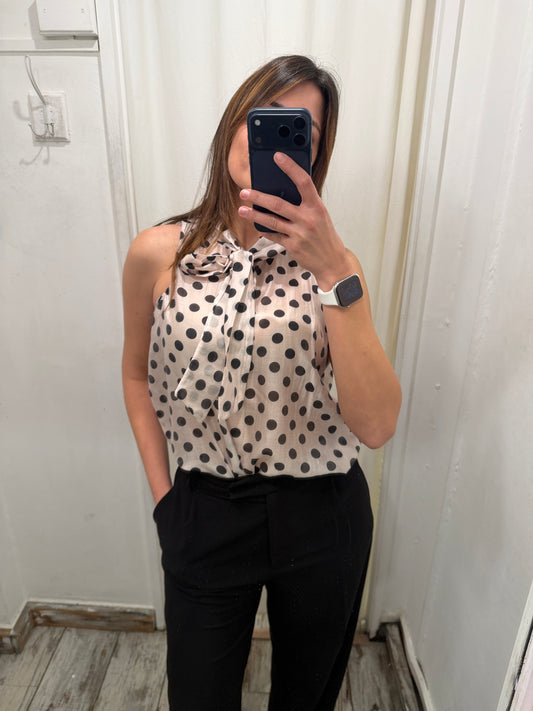 NEW COLLECTION - TOP PANNA POIS con FIOCCO