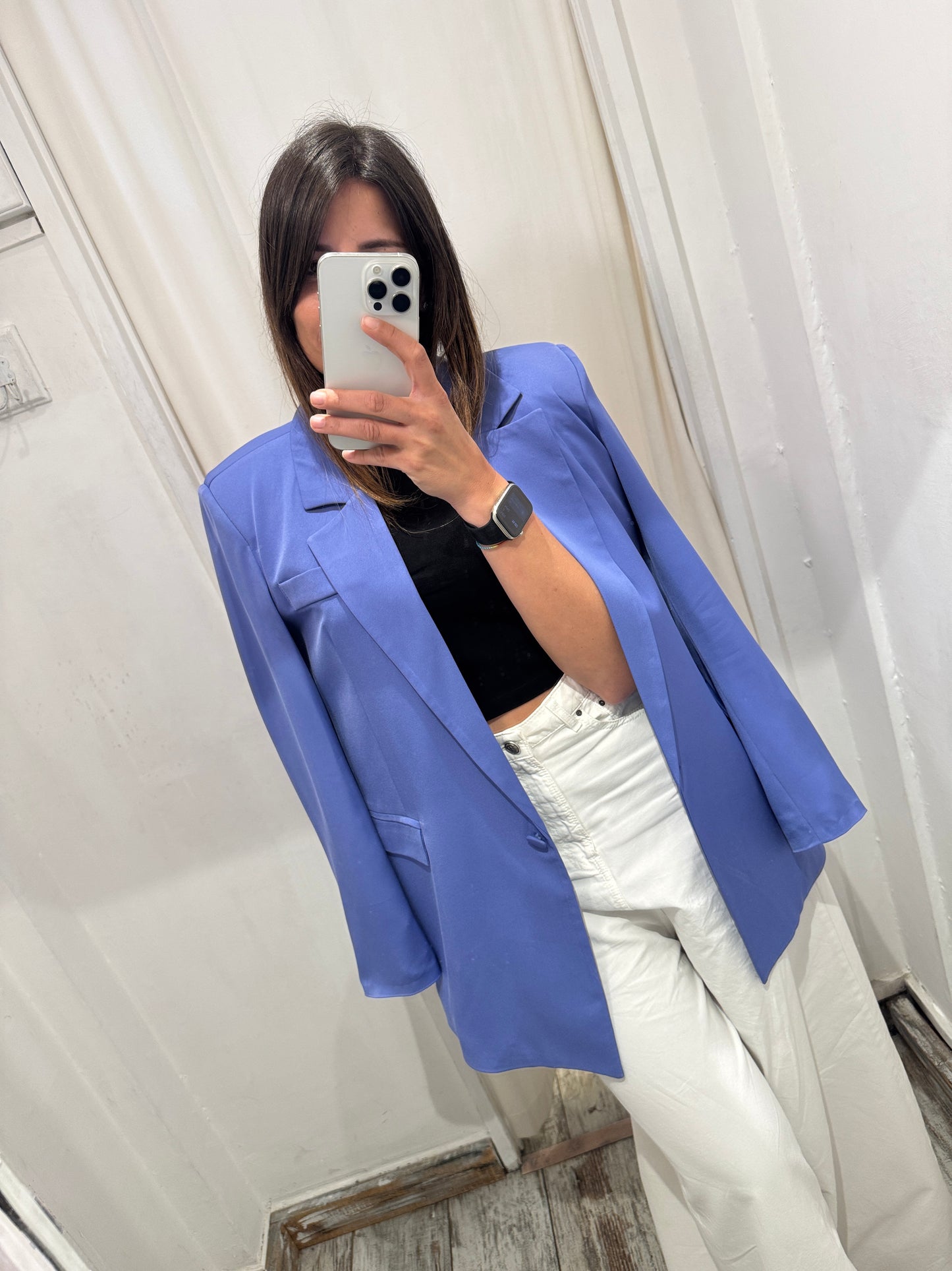 BLAZER OVER LE ROBE GLICINE