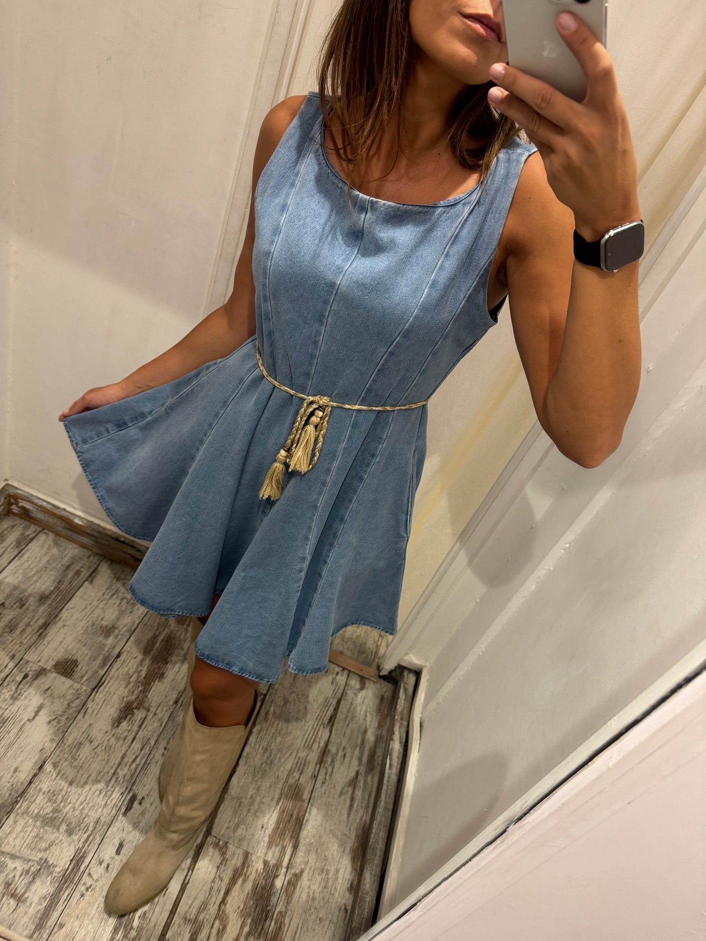 ABITO DENIM SVASATO