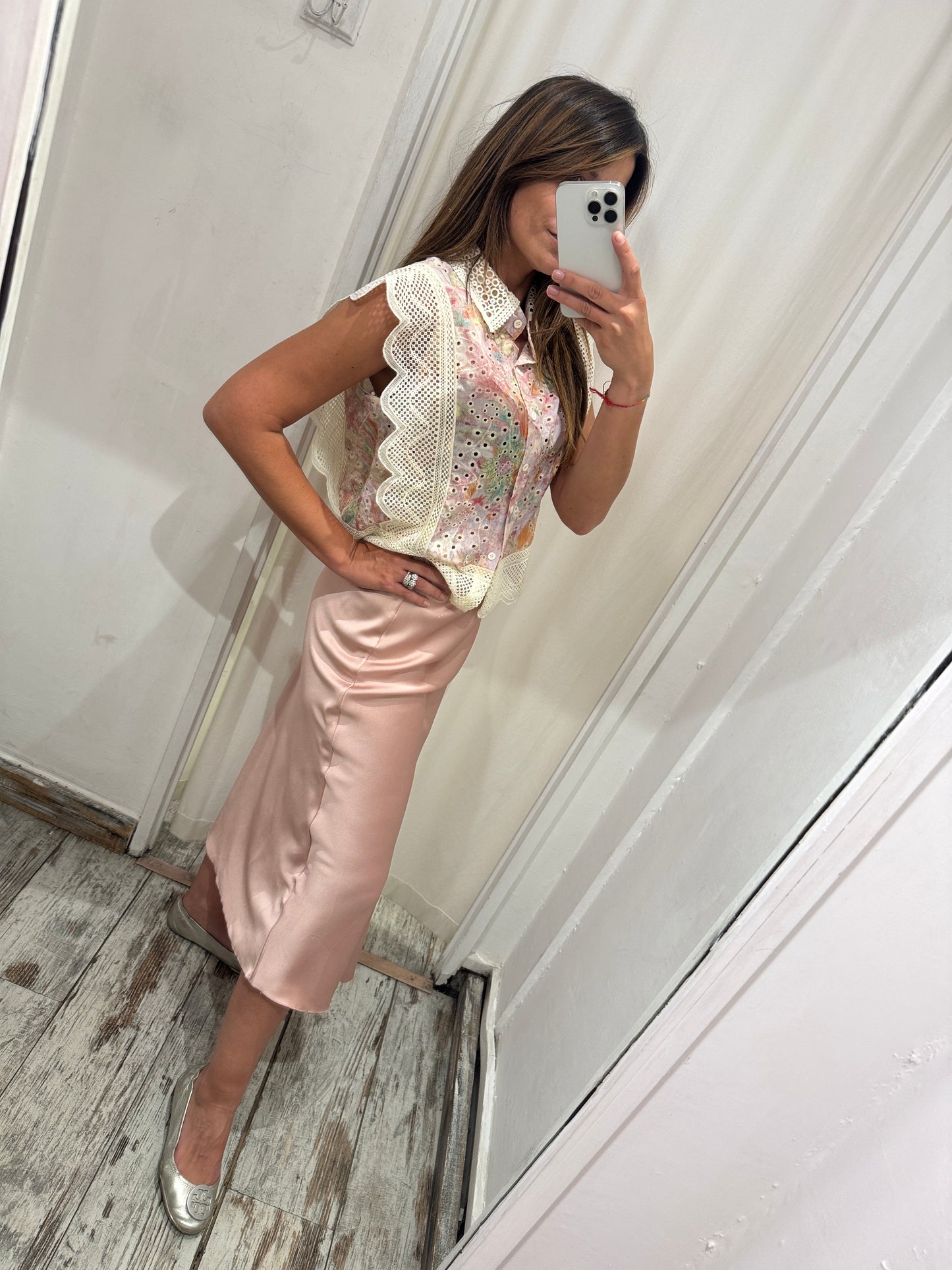 GONNA SATIN ROSA
