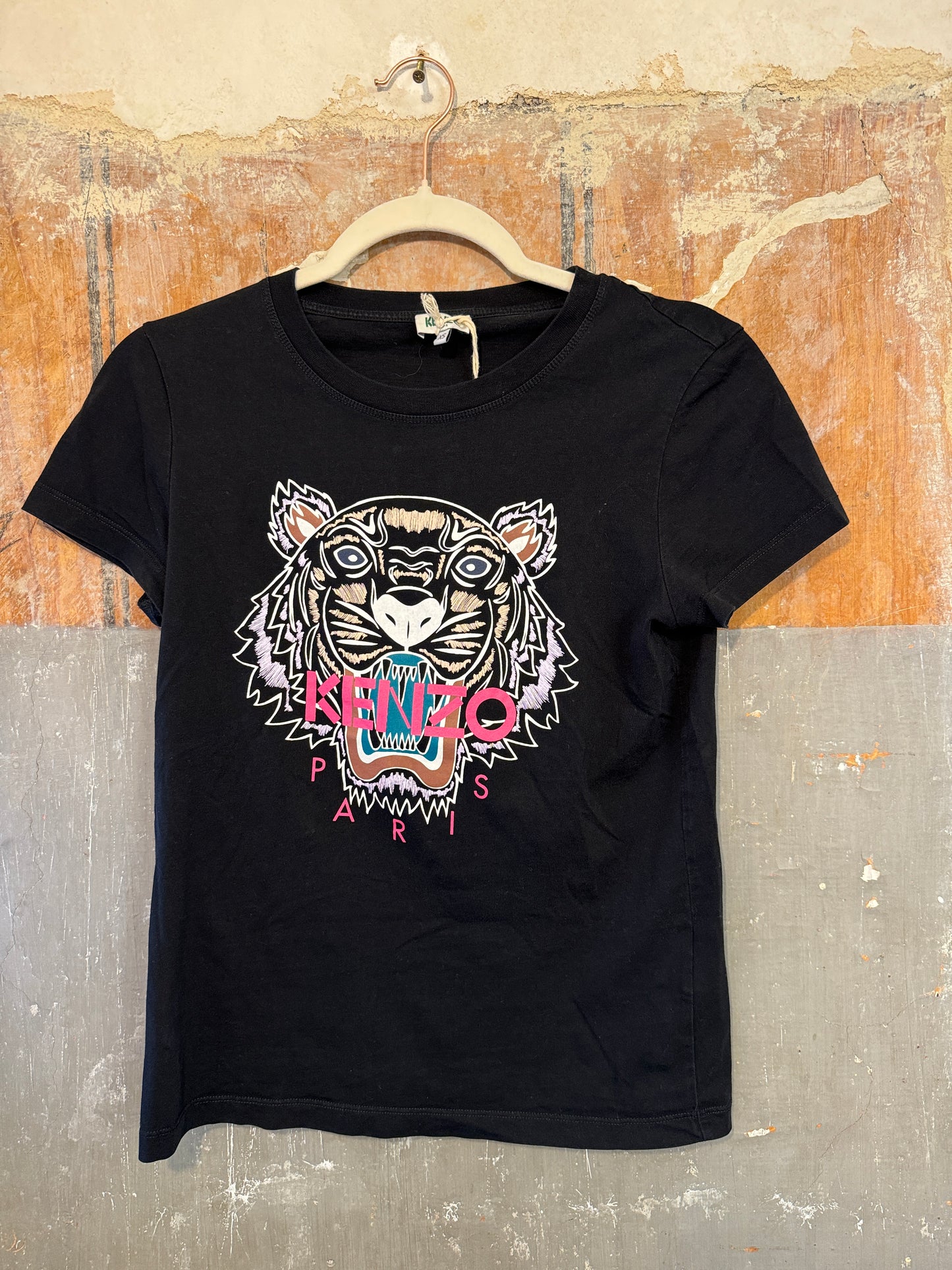 T-SHIRT KENZO NERO TIGER