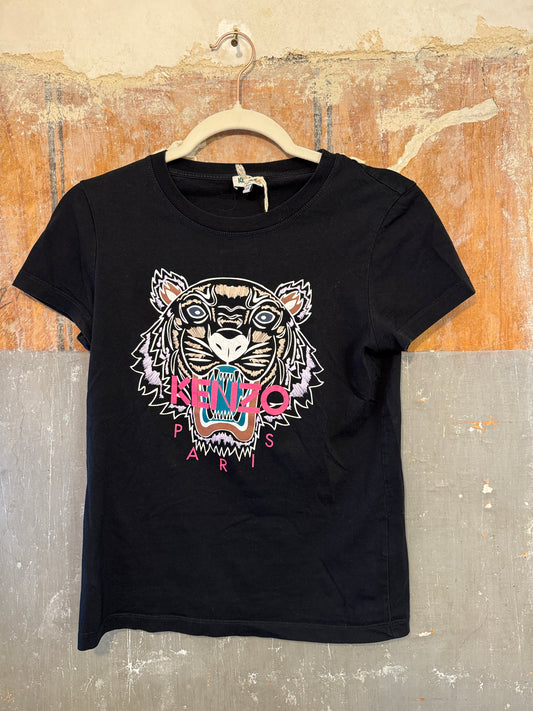 T-SHIRT KENZO NERO TIGER