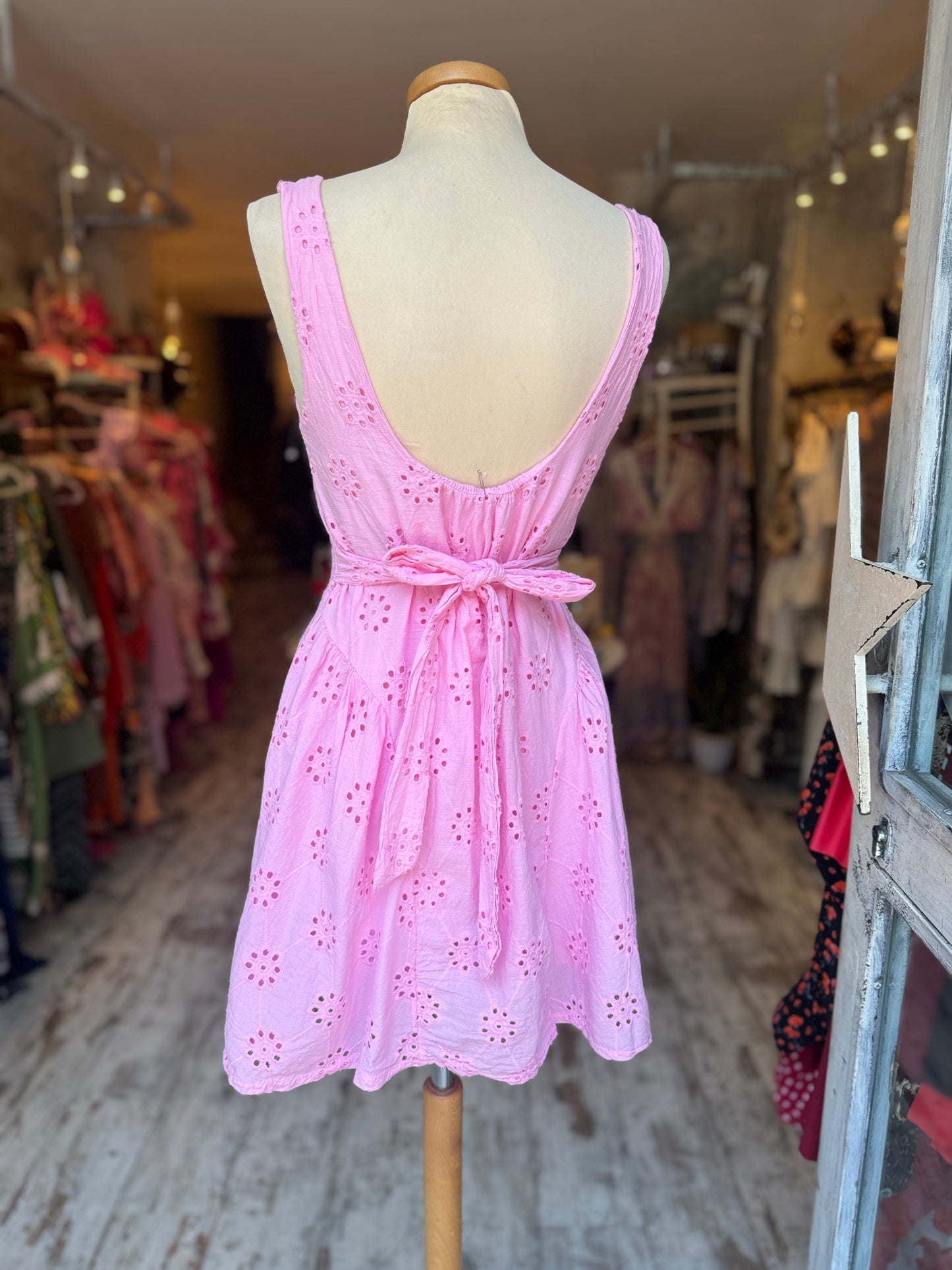 ABITO SANGALLO ROSA CORTO
