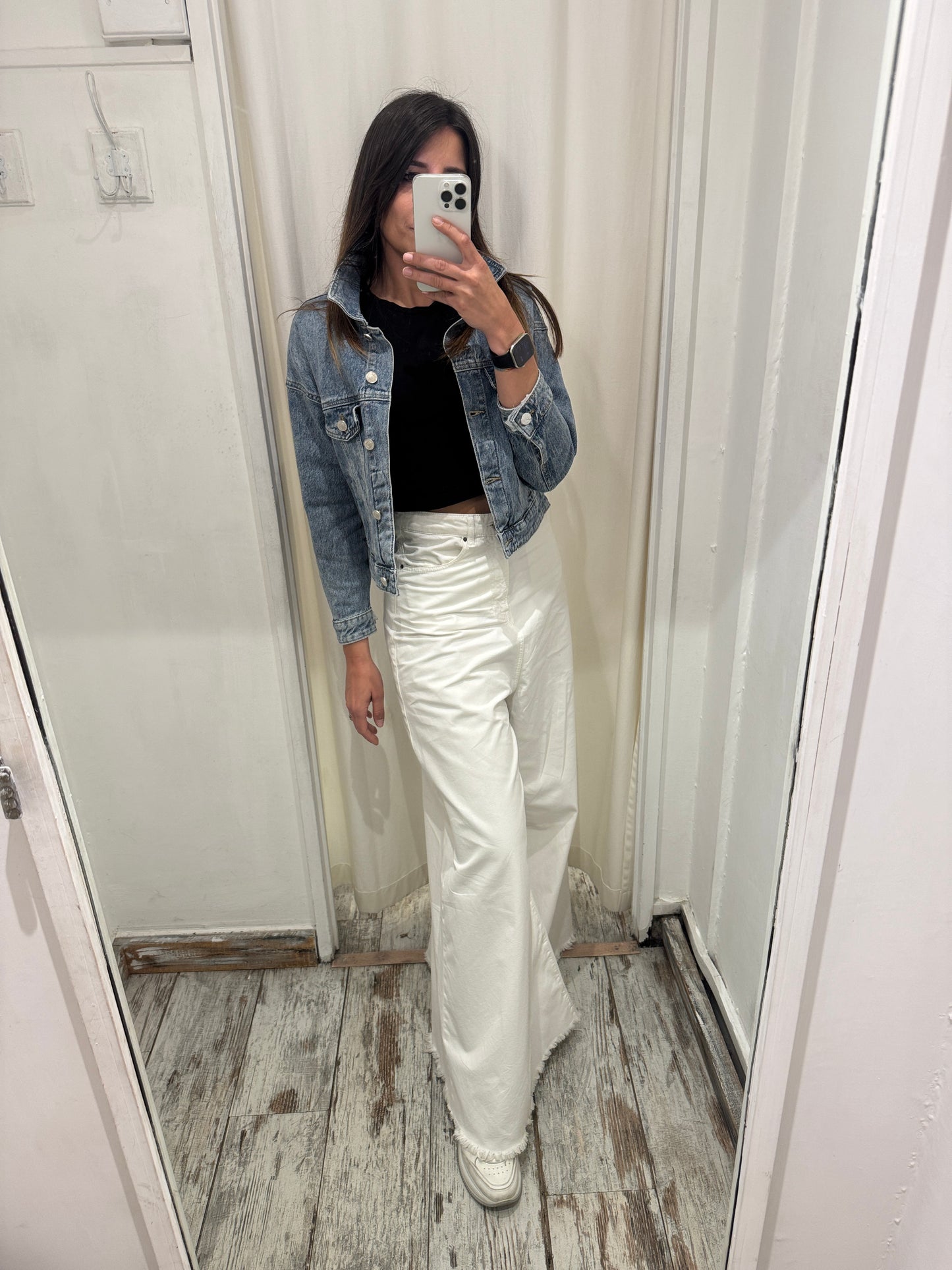 GIUBBINO DENIM CORTO