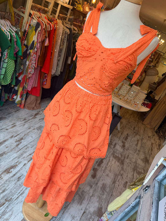 NEW COLLECTION - COORDINATO SANGALLO ARANCIO