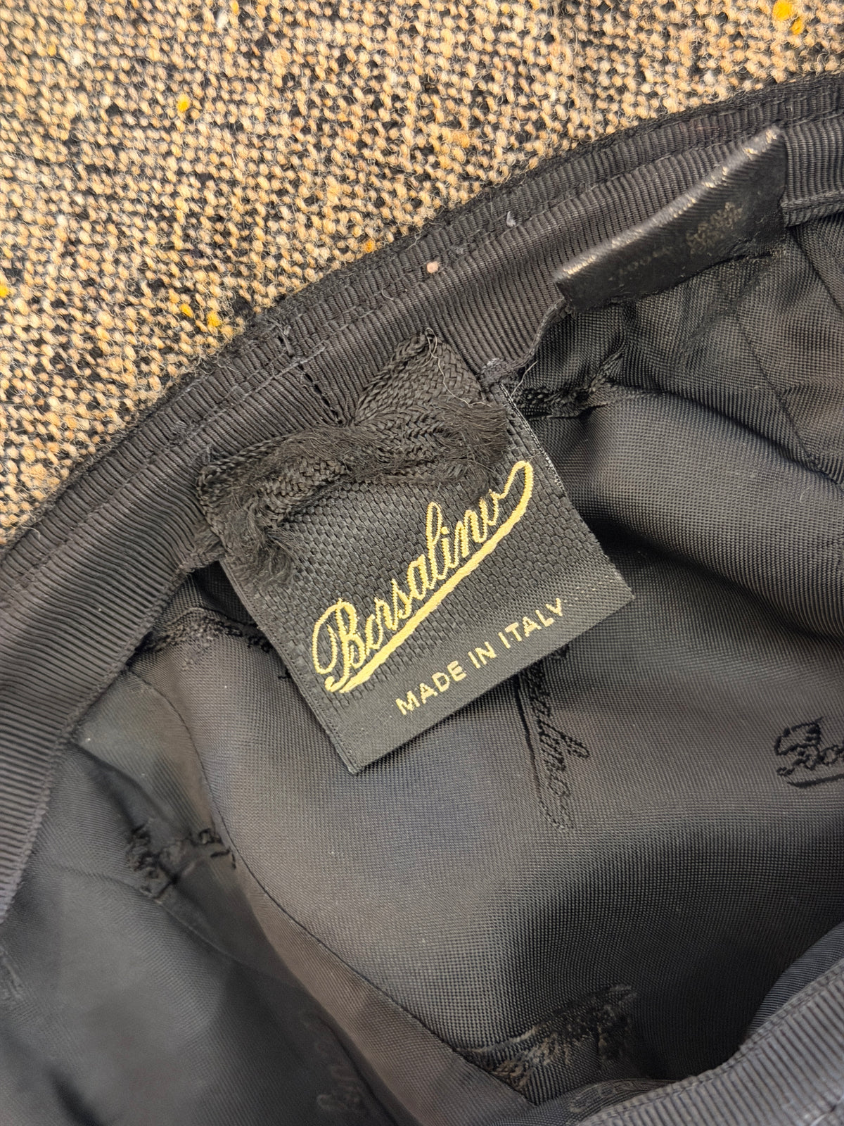 BORSALINO BOUCLÈ LANA TORTORA