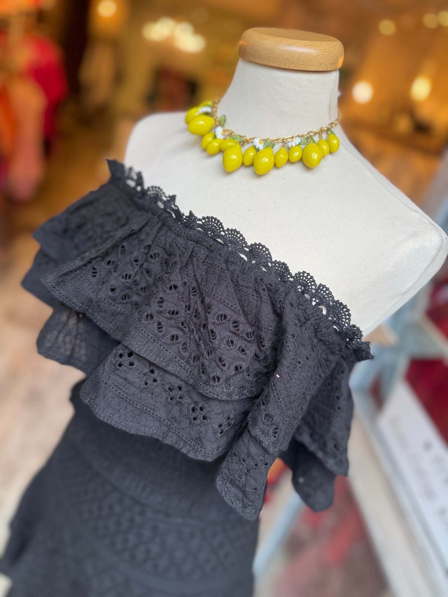 COLLANA LIMONI e MARGHERITE