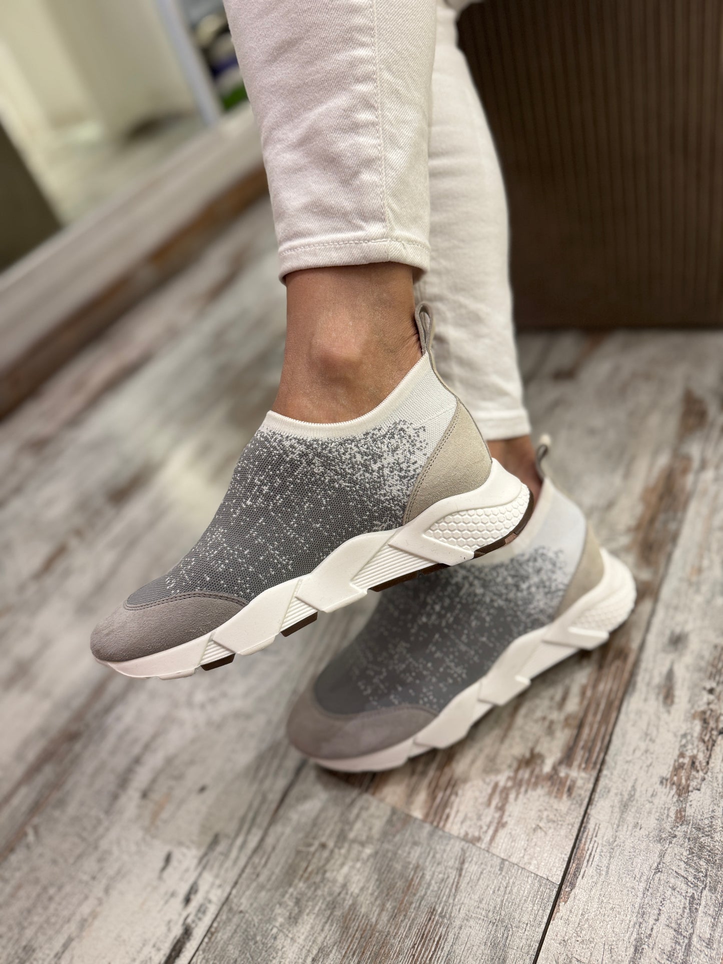 SNEAKERS PESERICO GRIGIO