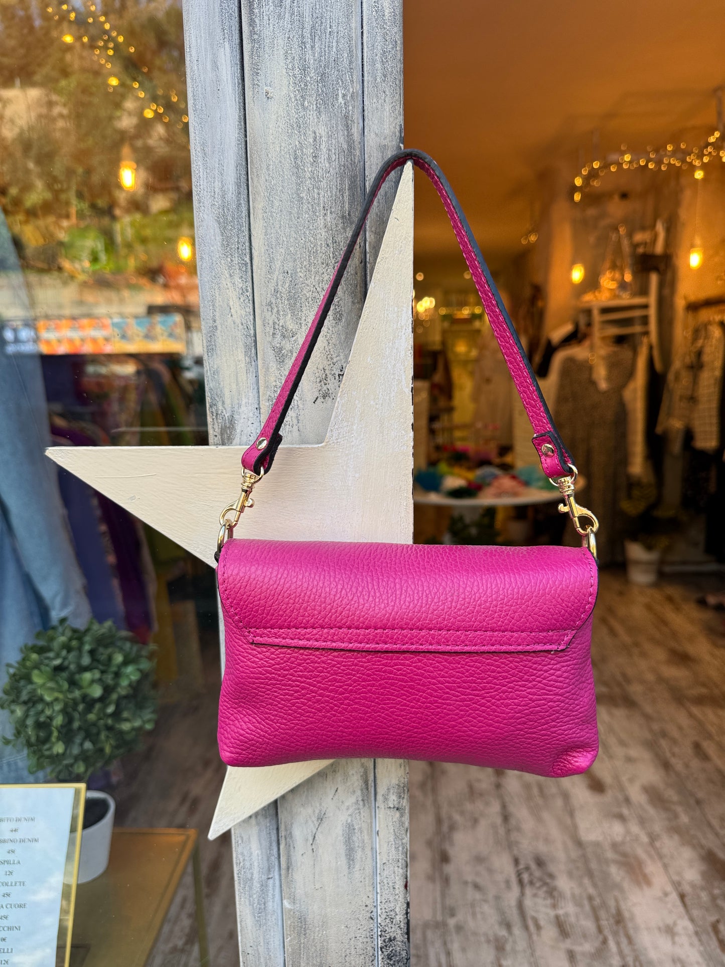 MINI BAG IN PELLE