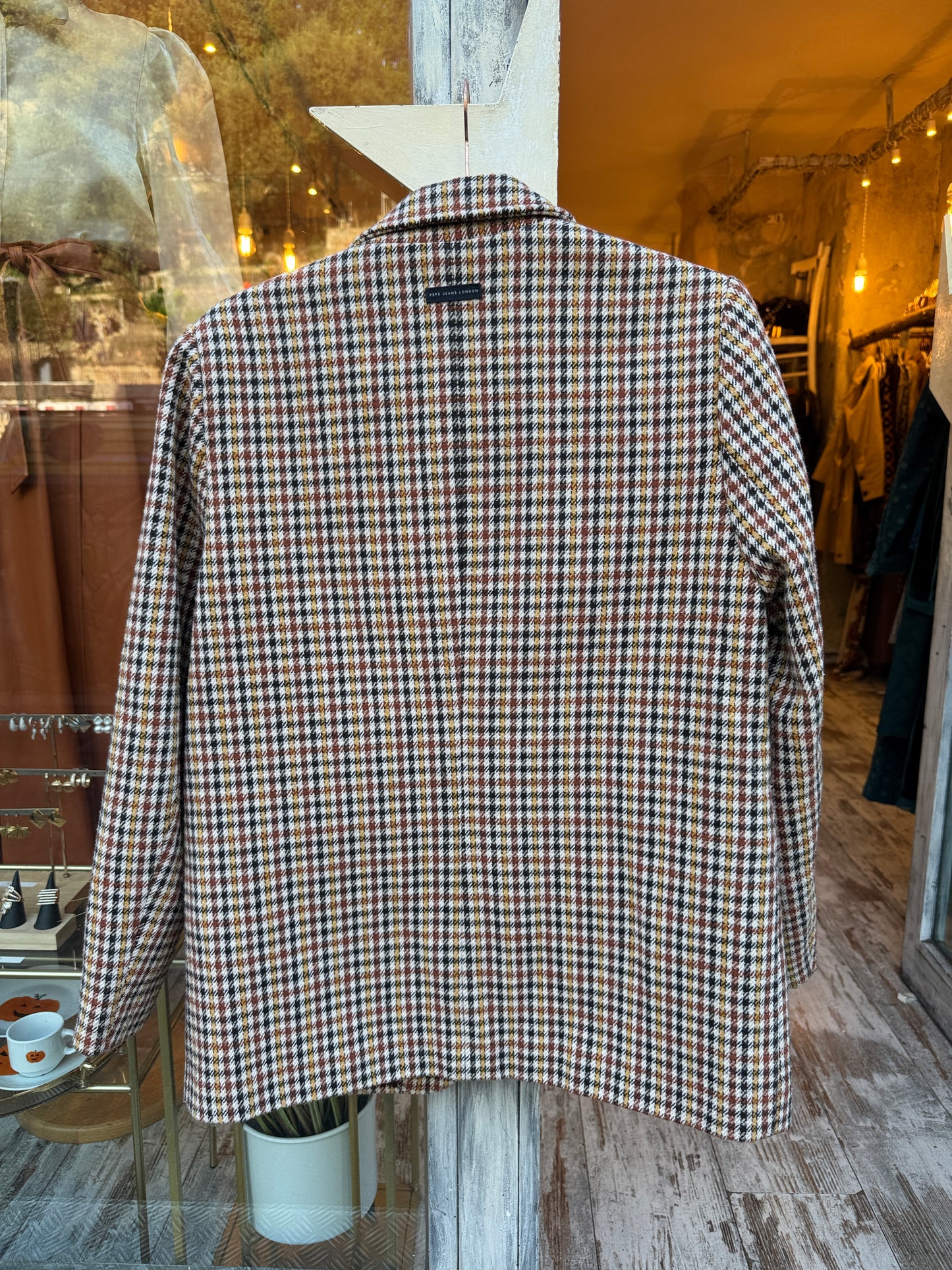 GIACCA PEPE JEANS QUADRETTI
