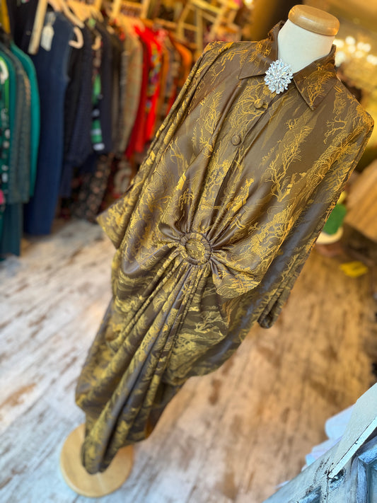 NEW COLLECTION - ABITO DRAPPEGGIO BRONZO