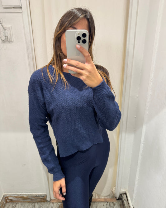 MAGLIA NOW BLU