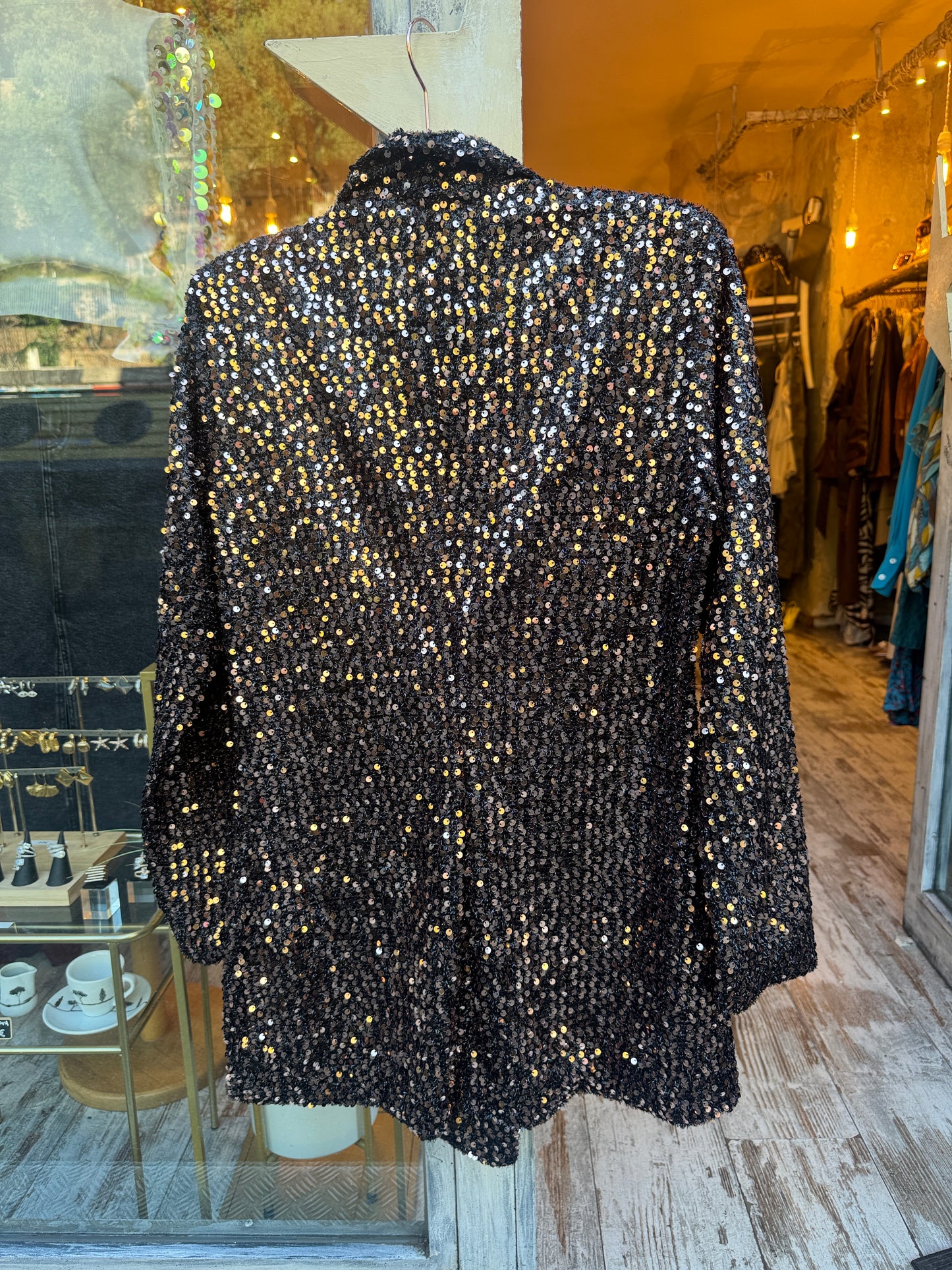 ABITO BLAZER 2RUE PAILLETTES BRONZO