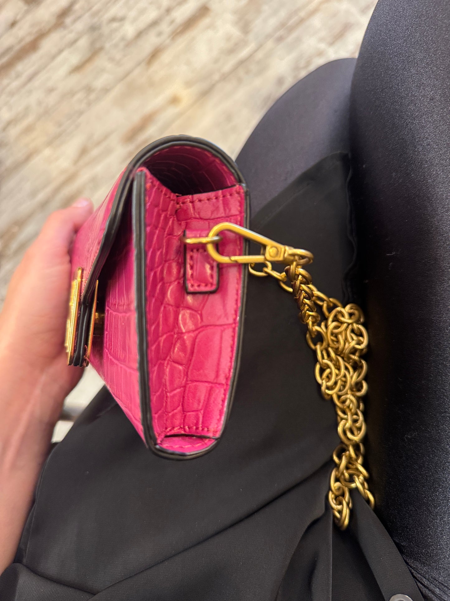 POCHETTE EMME MARELLA TRACOLLINA FUCSIA