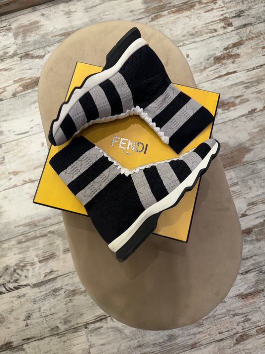 TRONCHETTO FENDI FILATO MAXI RIGHE