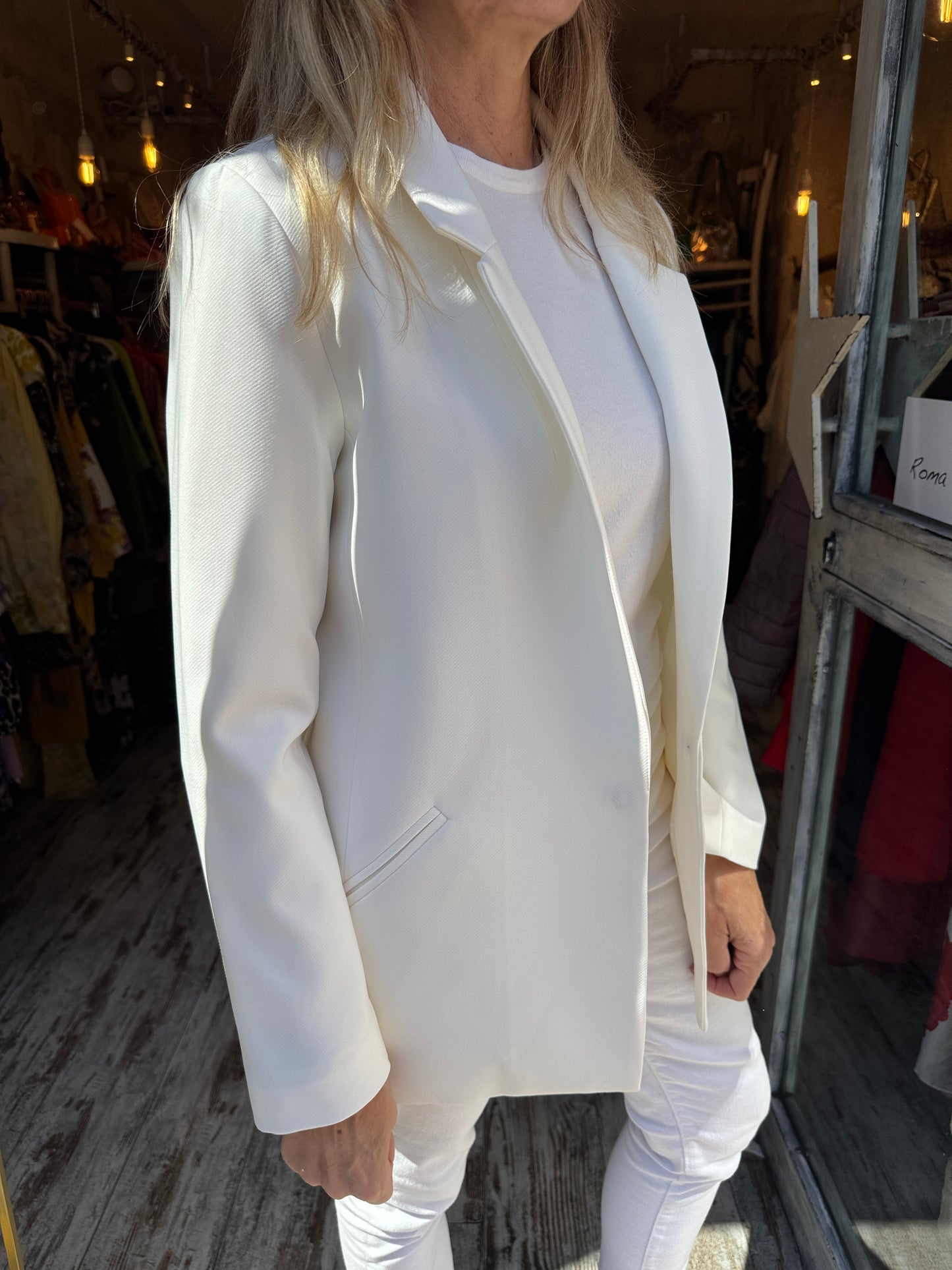 BLAZER GESTUZ BIANCO