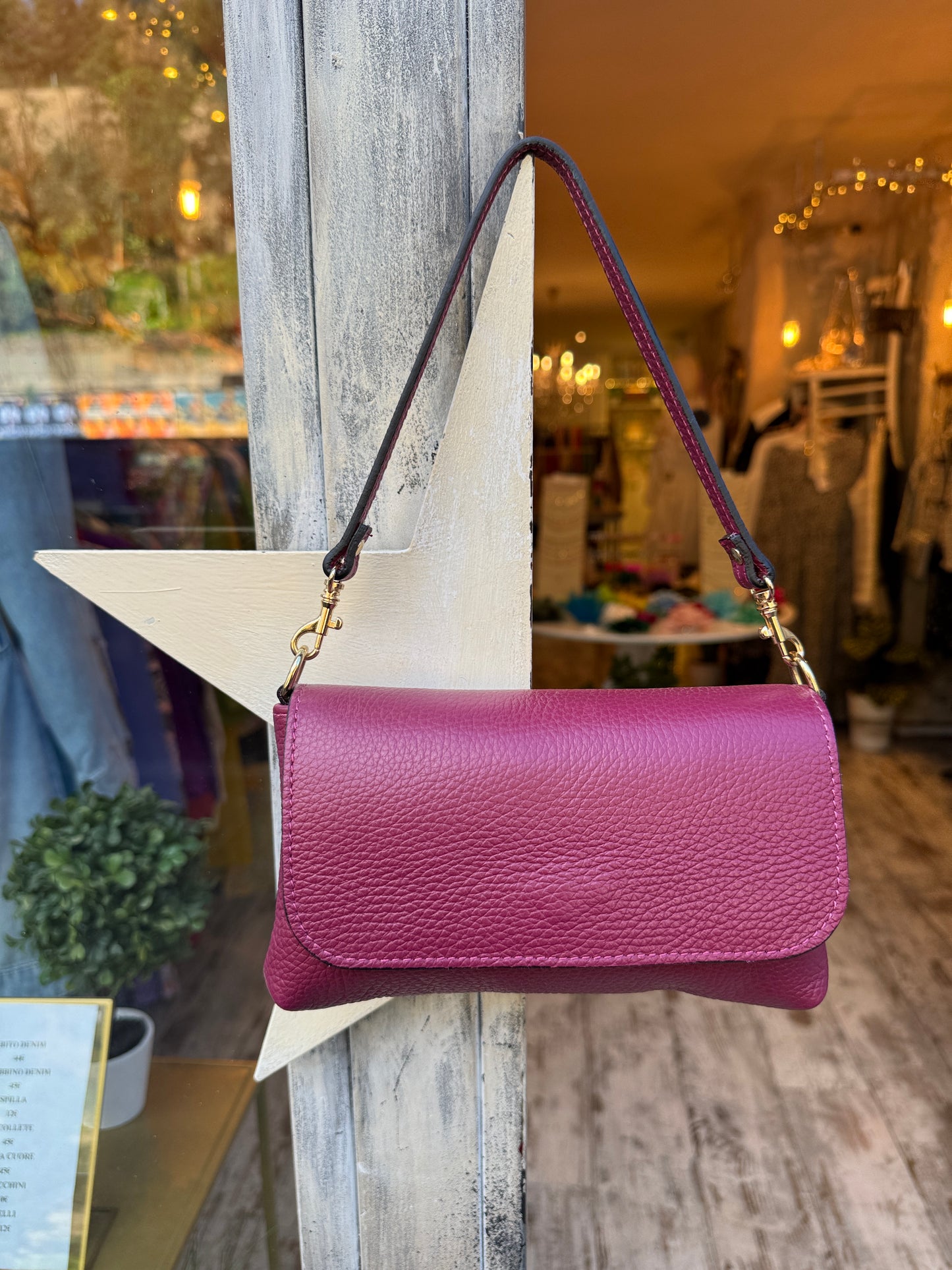 MINI BAG IN PELLE