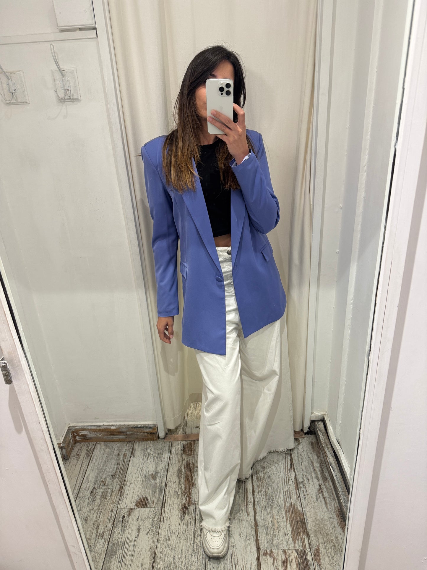 BLAZER OVER LE ROBE GLICINE