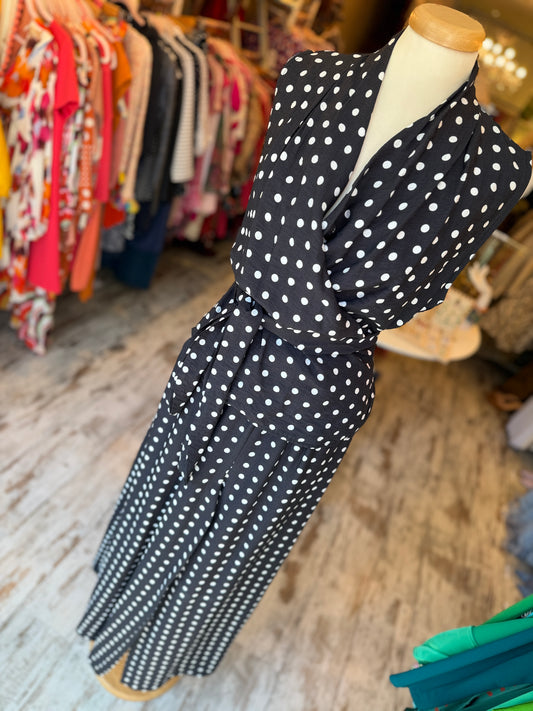 NEW COLLECTION - COORDINATO POIS NERO