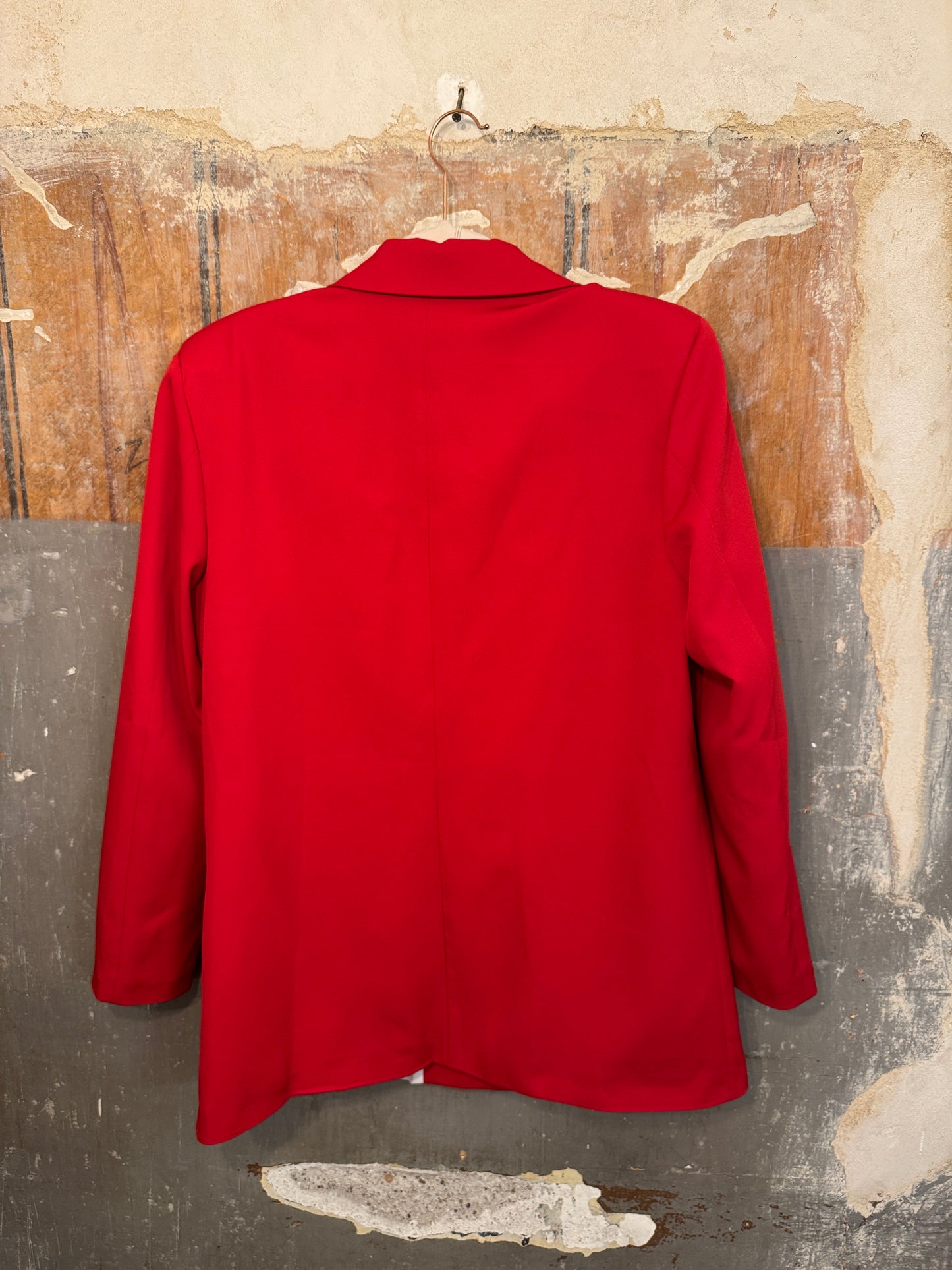 BLAZER OVER ROSSO