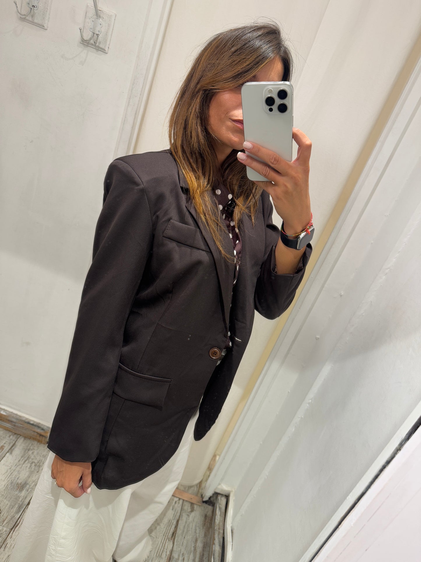 BLAZER OVER TESTA DI MORO