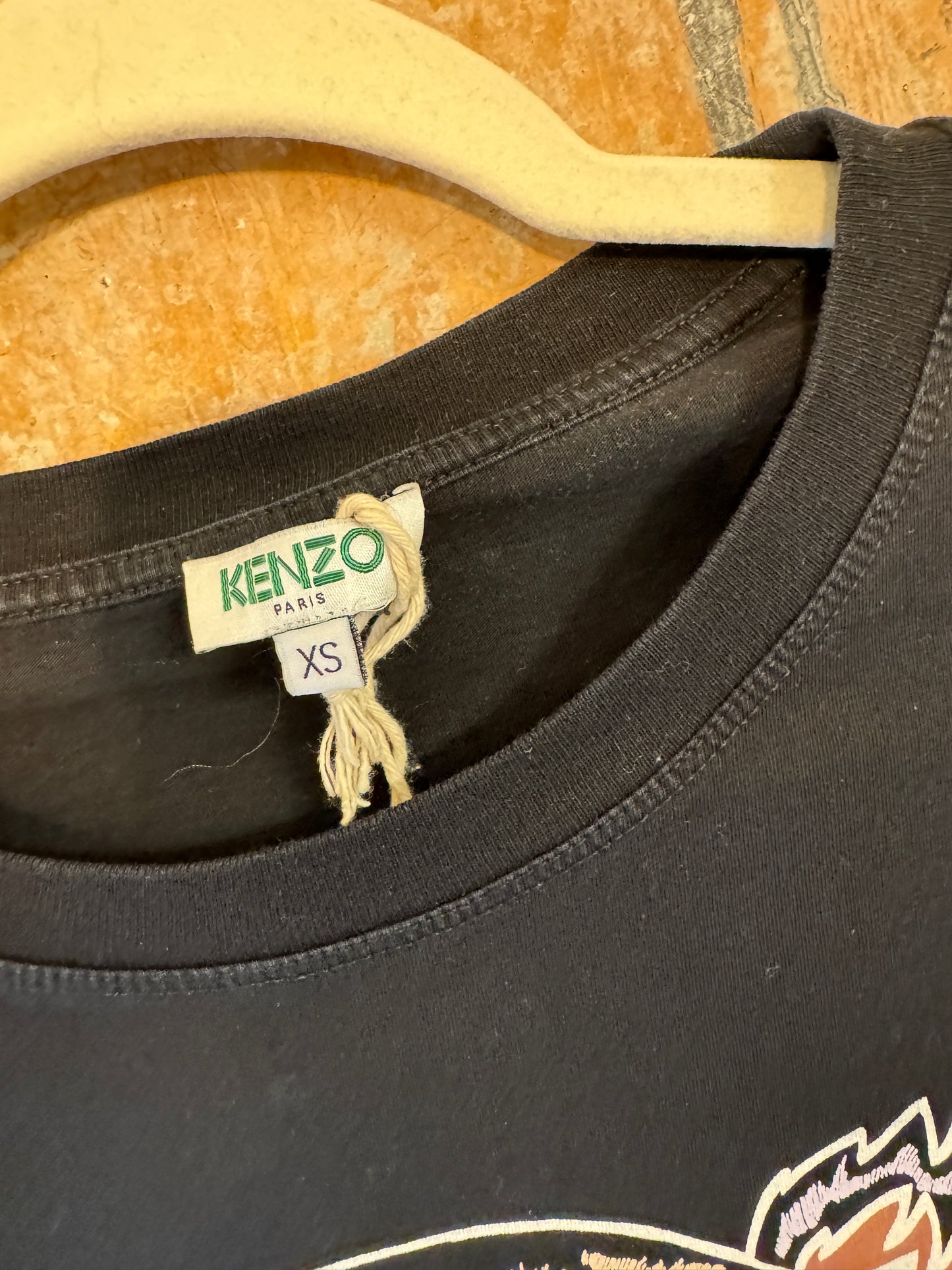 T-SHIRT KENZO NERO TIGER