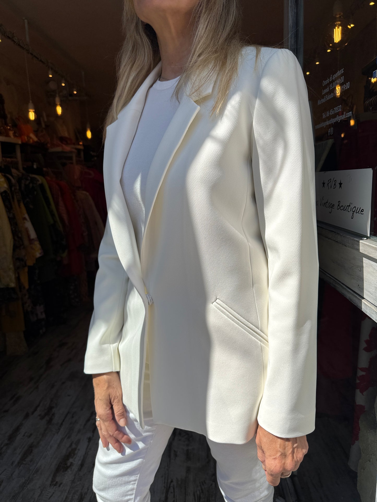 BLAZER GESTUZ BIANCO