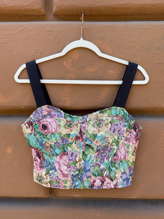 BUSTINO CROP FLOREALE