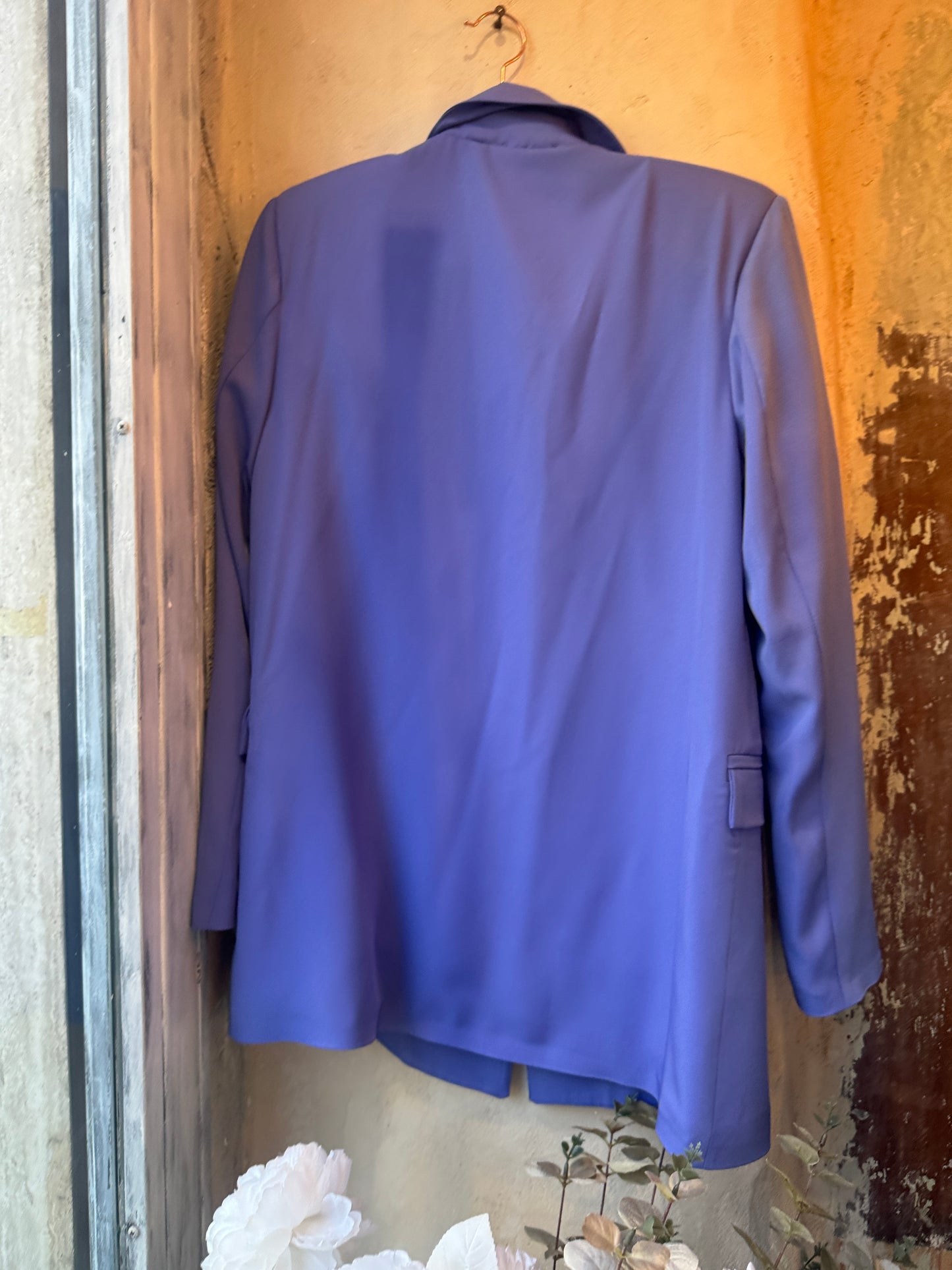 BLAZER OVER LE ROBE GLICINE