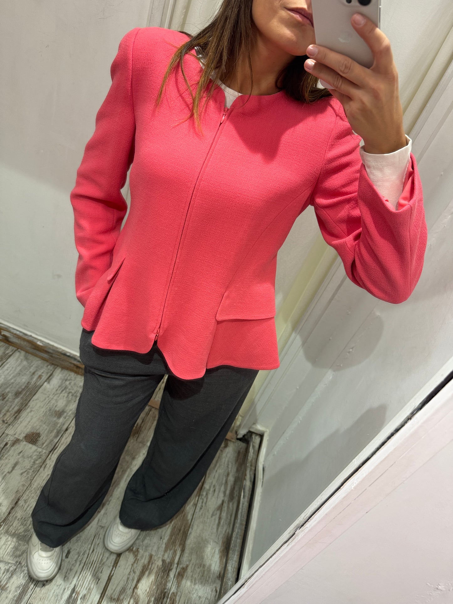 GIACCA EMPORIO ARMANI ROSA SALMONE