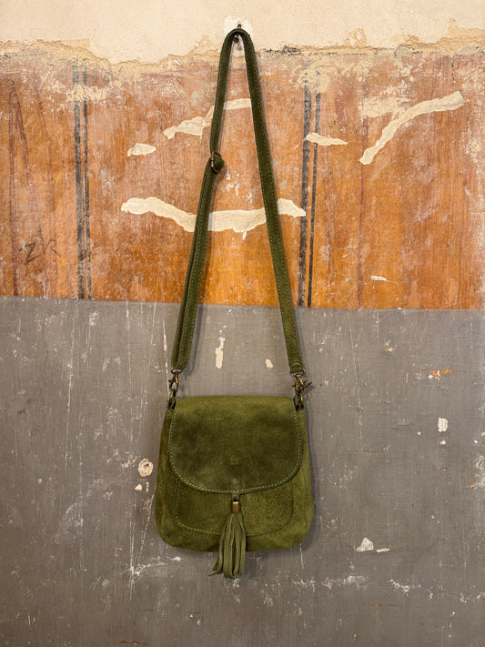 TRACOLLINA SUEDE VERDE MILITARE