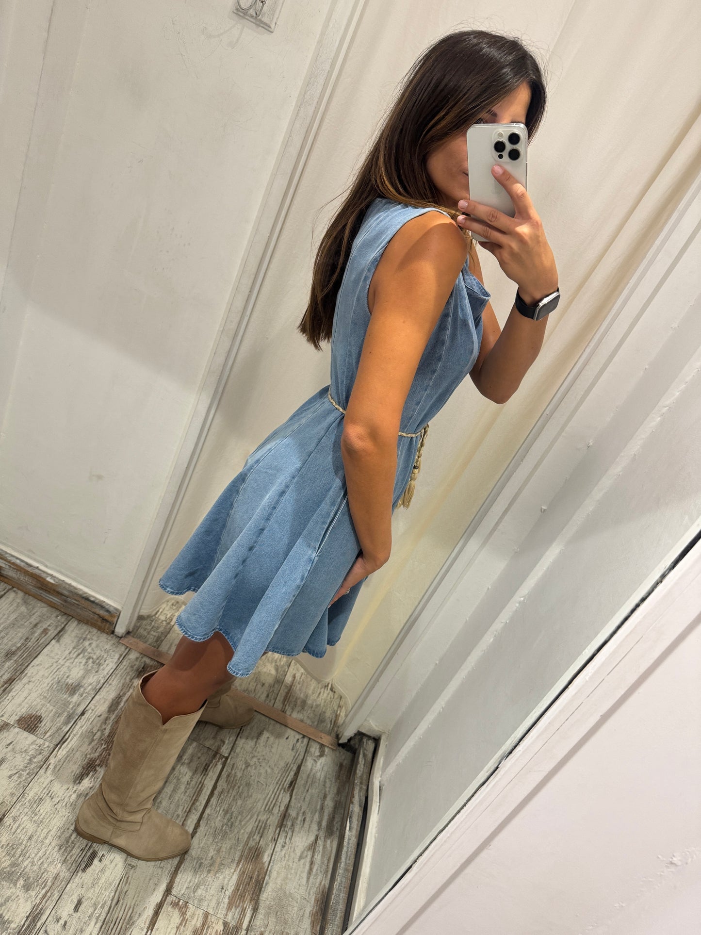 ABITO DENIM SVASATO