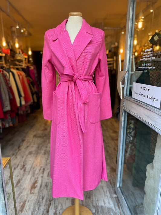 CAPPOTTO LE ROBE A VESTAGLIA ROSA