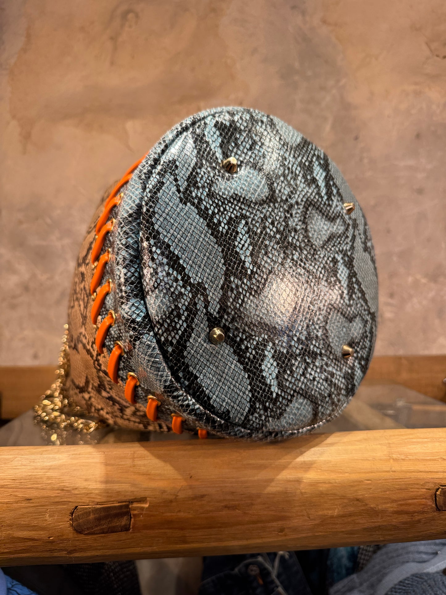 SECCHIELLO LA CARRIE ECOPELLE PITONE