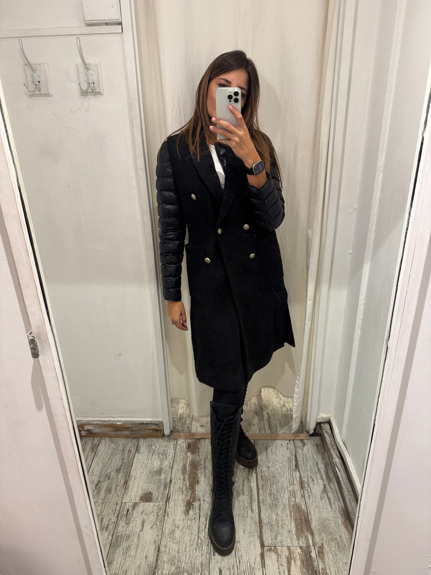 CAPPOTTO DOPPIO MAX&CO NERO