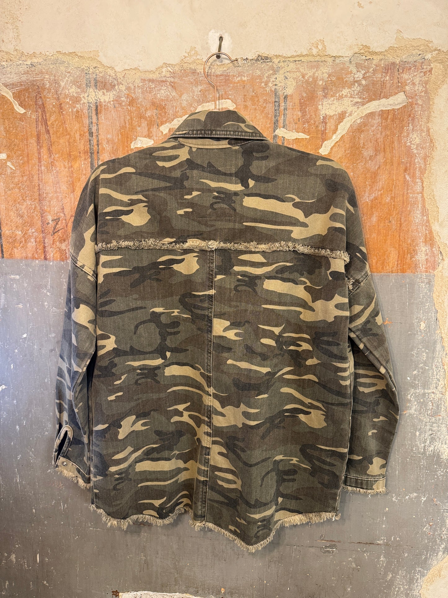 NEW COLLECTION - CAMICIA/GIACCA SUBDUED CAMOUFLAGE