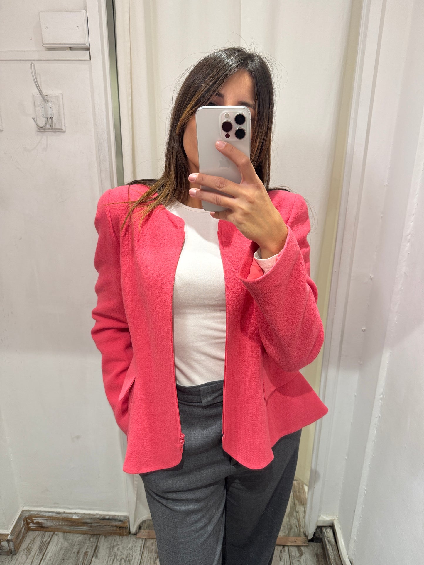 GIACCA EMPORIO ARMANI ROSA SALMONE