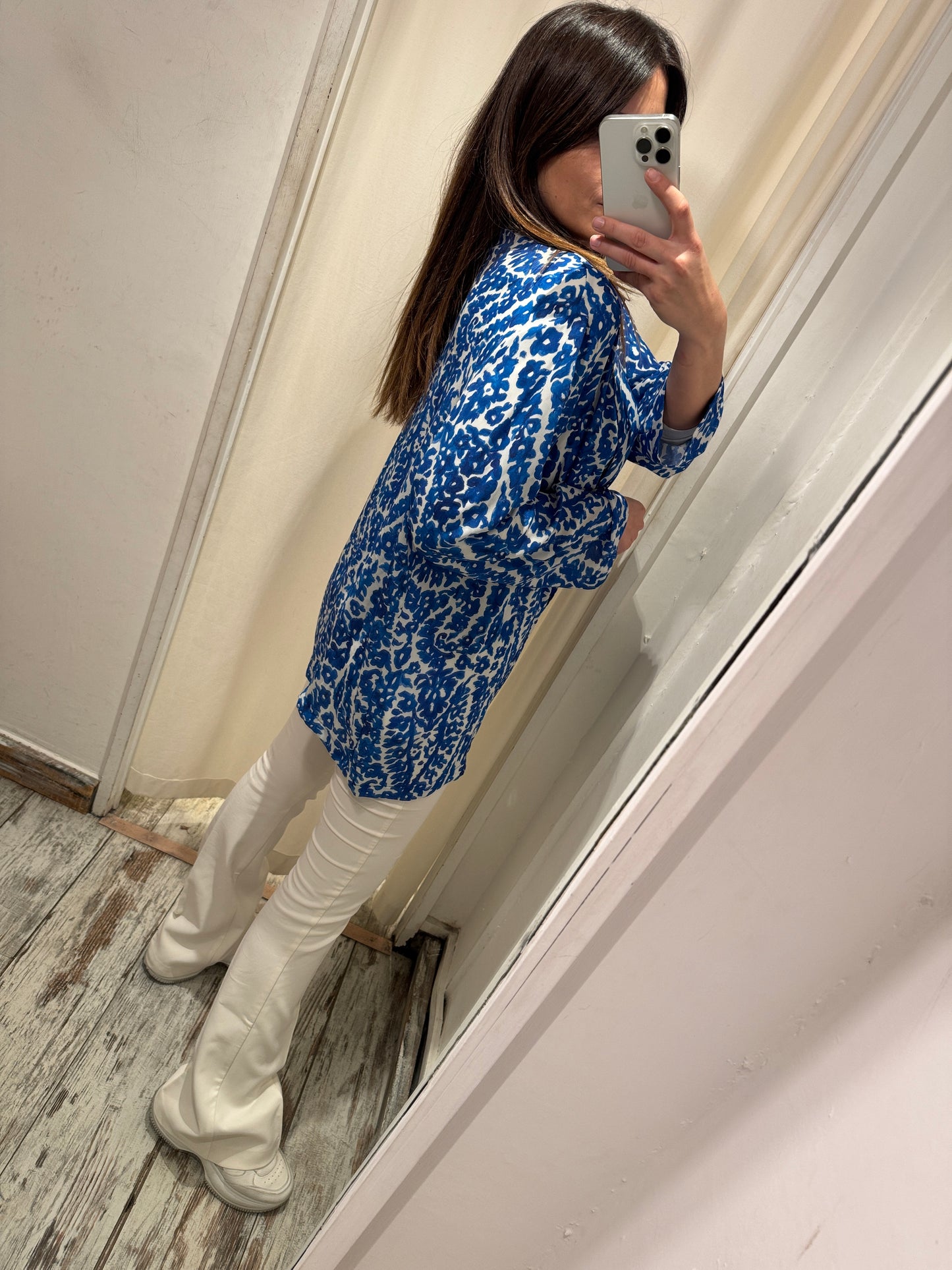 GIACCA OLTRE FANTASIA AZZURRA