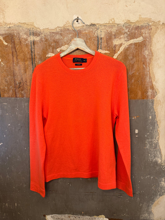 PULL RALPH LAUREN CASHMERE ARANCIO
