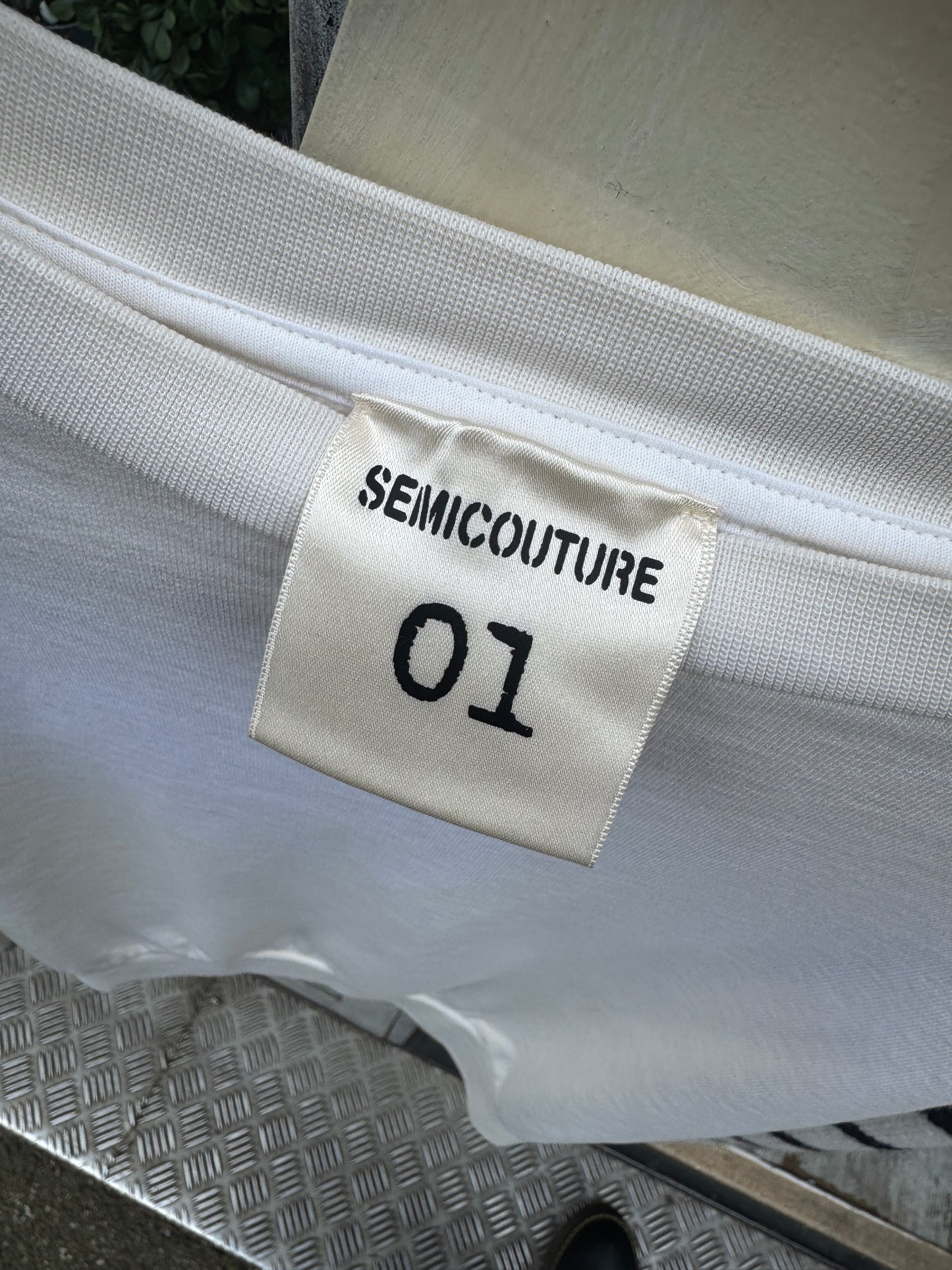 FELPA SEMICOUTURE PANNA MANICHE LANA