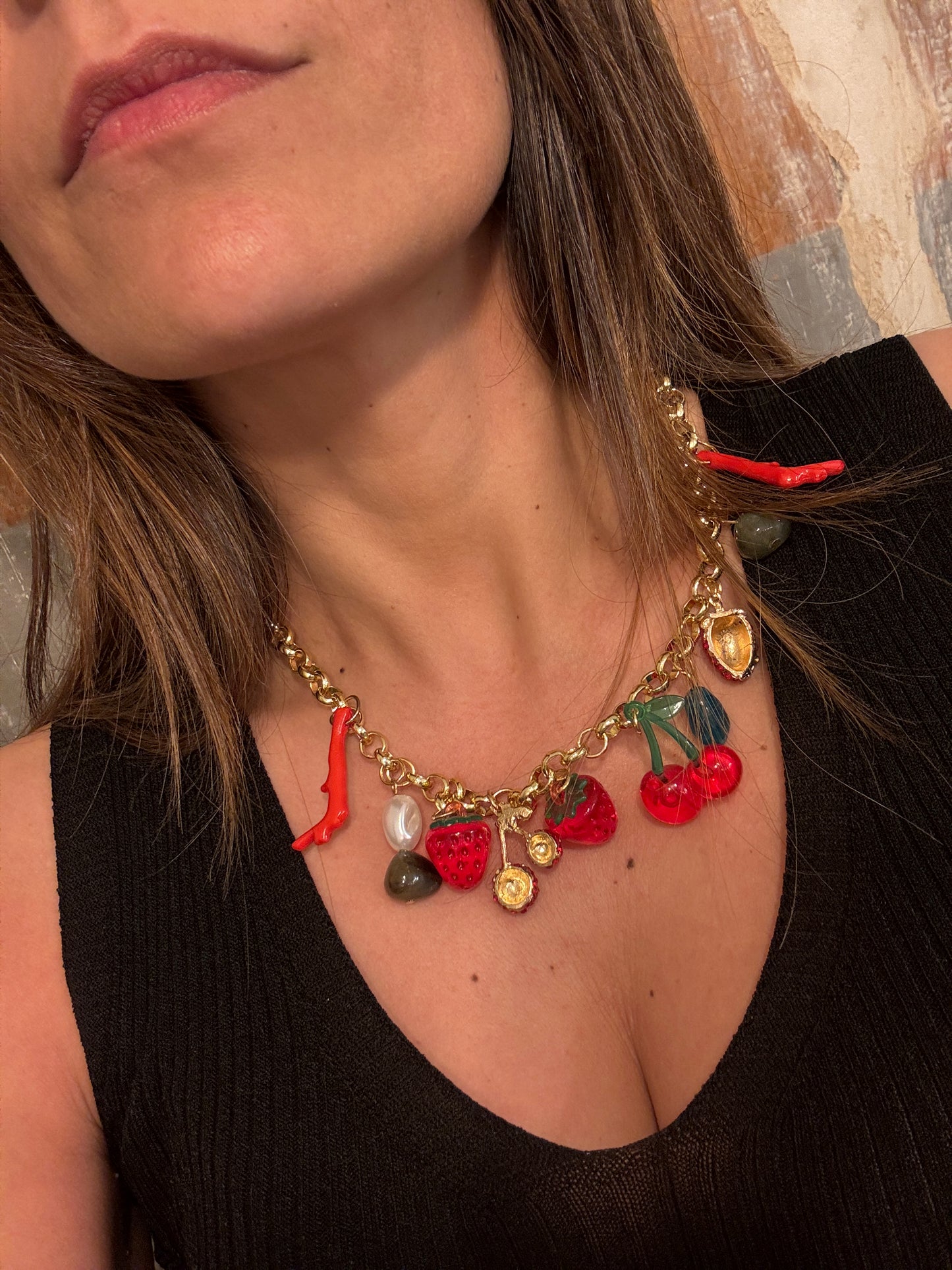 COLLANA GIROCOLLO FRUTTA