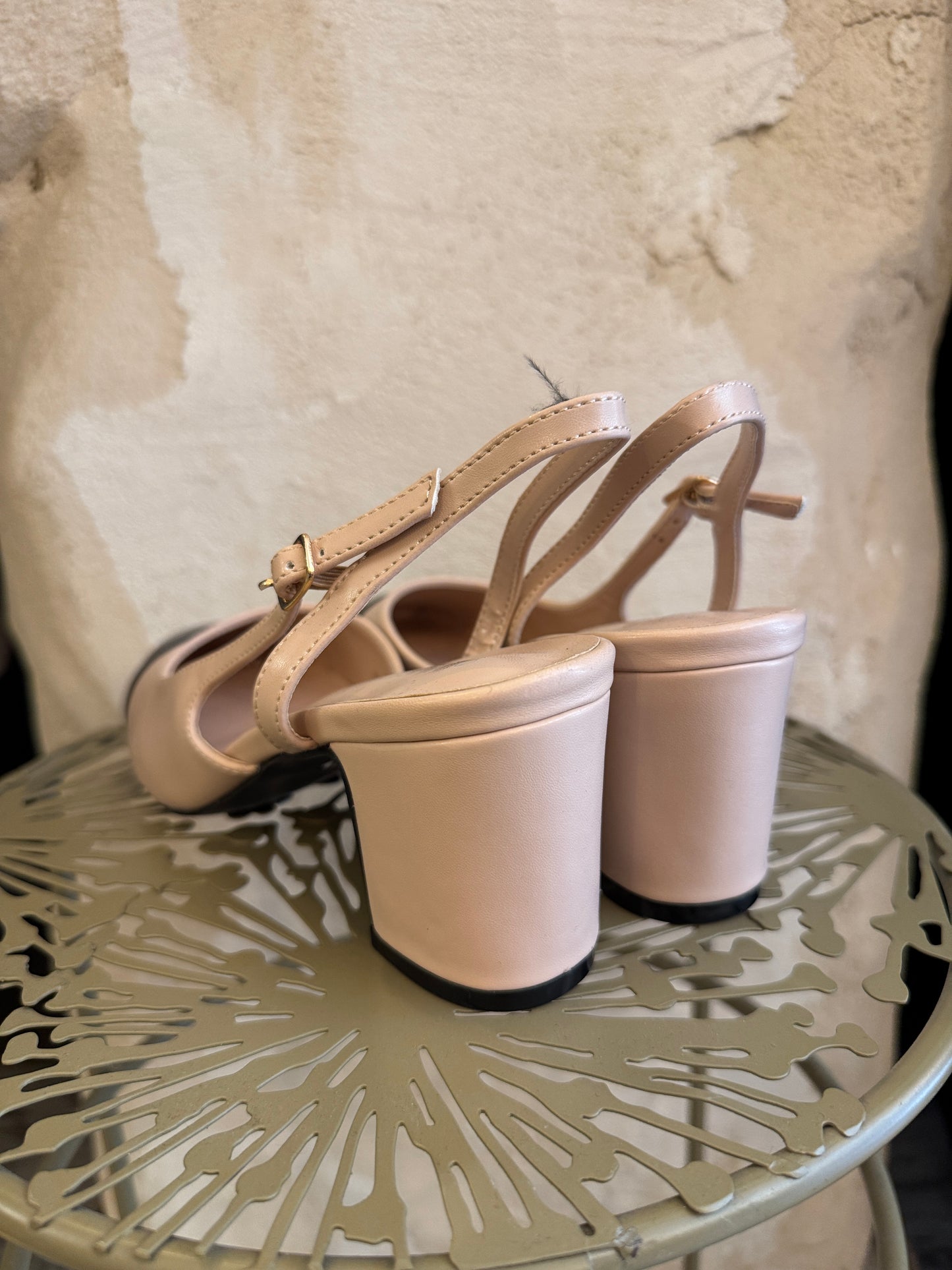 DECOLLETE SLINGBACK BICOLORE