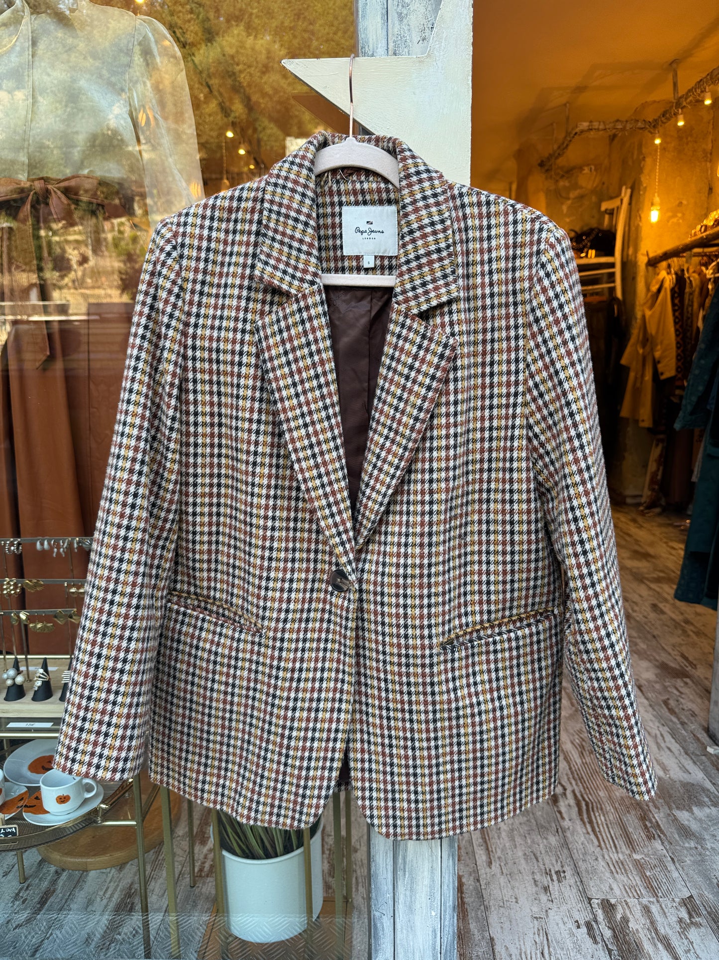 GIACCA PEPE JEANS QUADRETTI